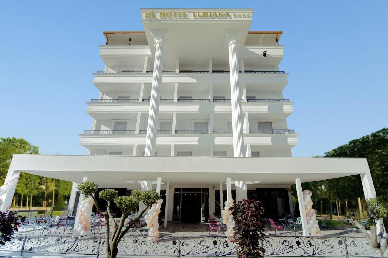 Hotel Lubjana Дуррес Екстер'єр фото