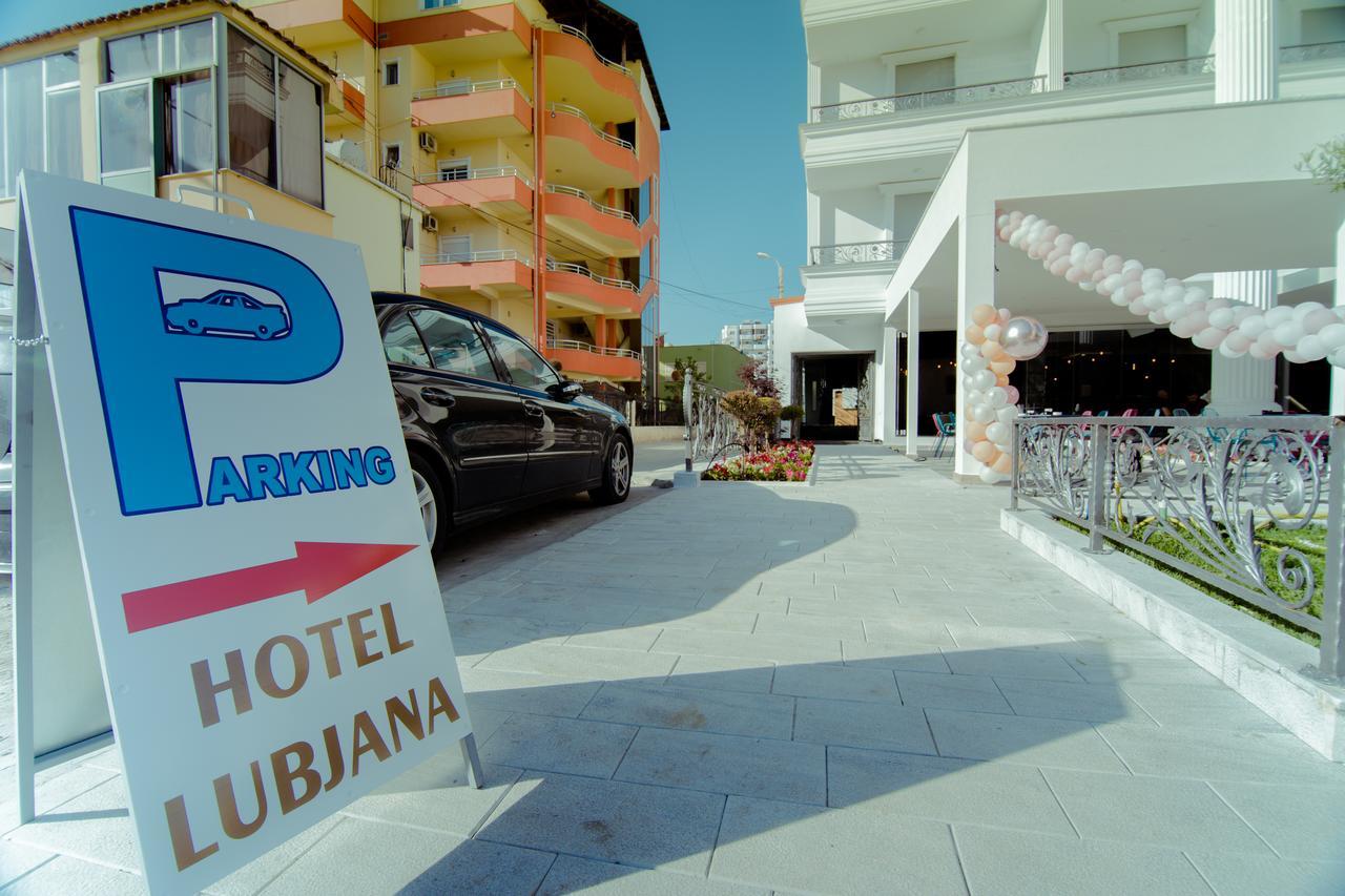 Hotel Lubjana Дуррес Екстер'єр фото