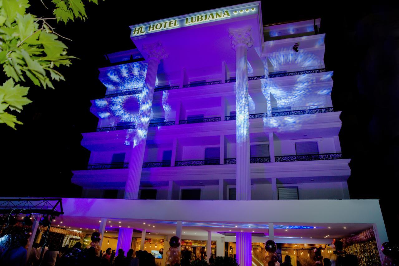 Hotel Lubjana Дуррес Екстер'єр фото